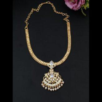 Microplated Attigai Necklace -JCNL031