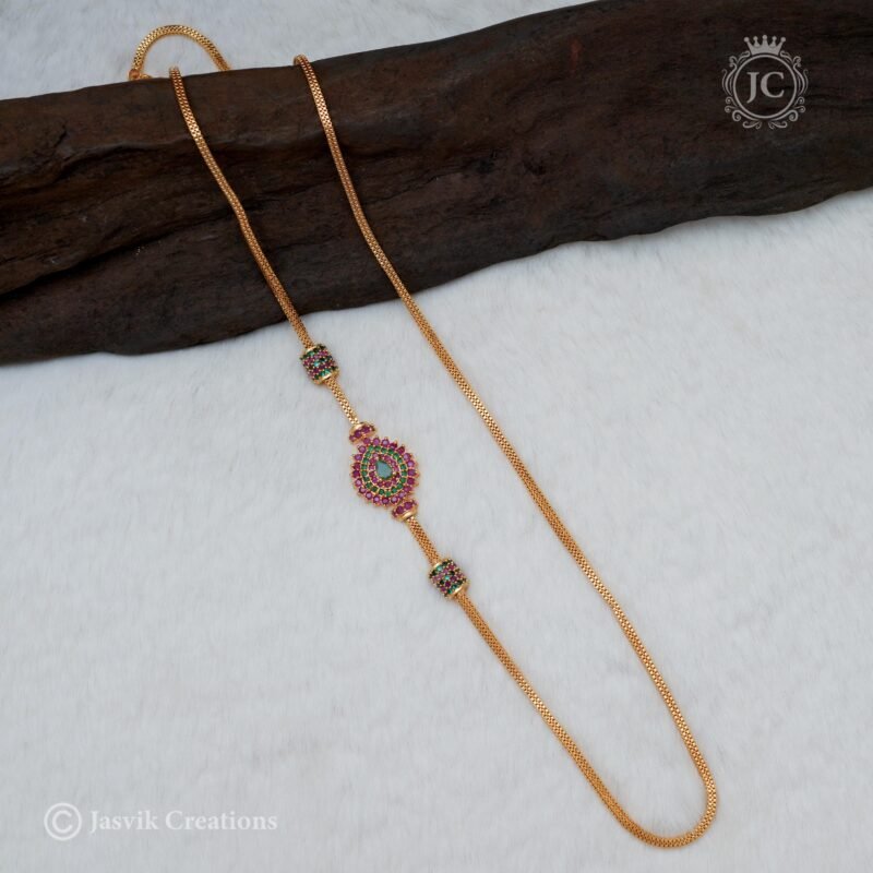 Micro Plated Mugappu chain - JCCH028 - Image 3
