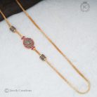 28 Diamond Replica Mugappu Chain 650 JCCH028 (3)