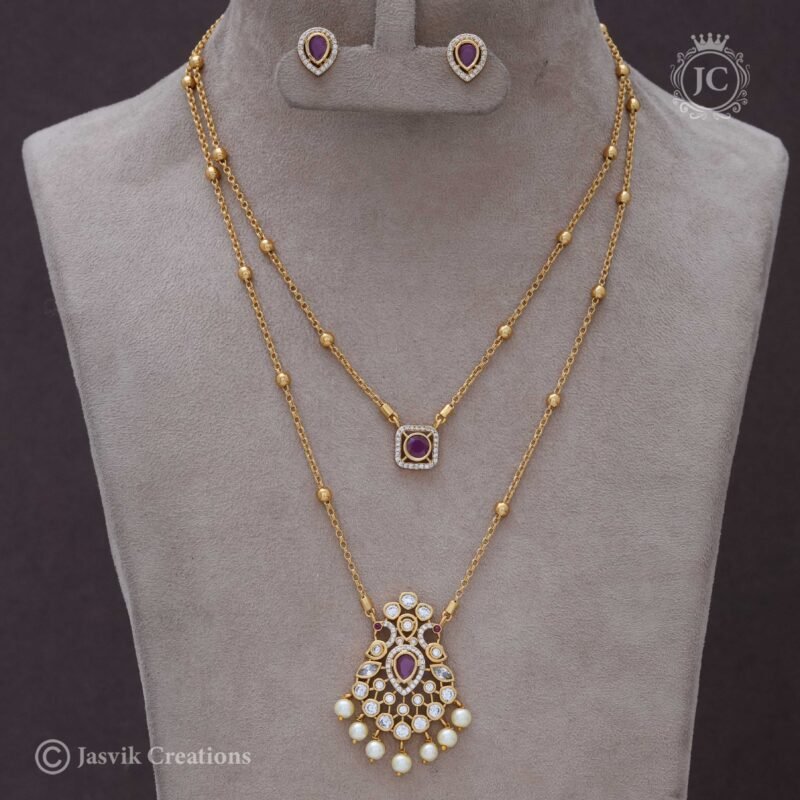 Premium 2 Line Necklace  - JCNL053