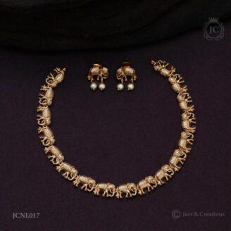 Premium antique Finish Necklace - JCNL017