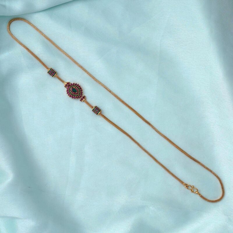 Micro Plated Mugappu chain - JCCH028 - Image 2