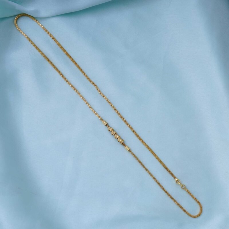 Micro Plated Mugappu chain - JCCH029 - Image 2