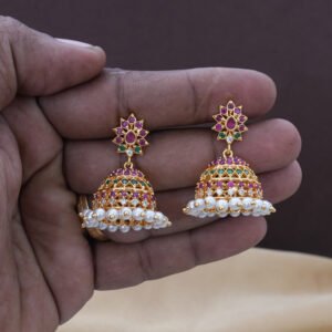 Microplated Jumka - JCER062 - Image 2
