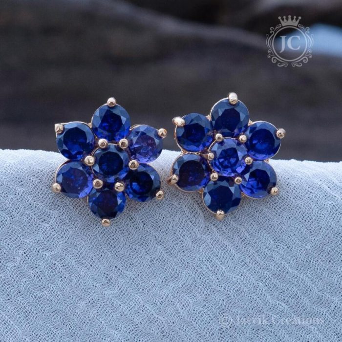 Diamond Look Lavender Stud JCER013 160