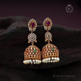 Premium Matte AD  Jhumka - JCER004