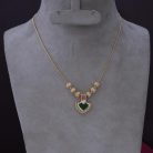 Micro Plated Palak Necklace 450