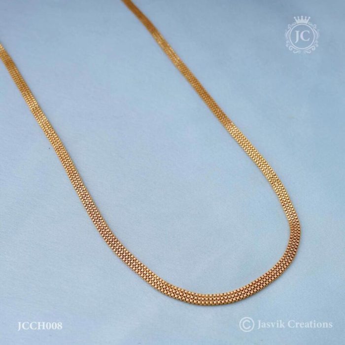 Micro Plated Patta chain - JCCH008 350 24 Inch
