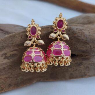Microplated Jhumka - JCER106