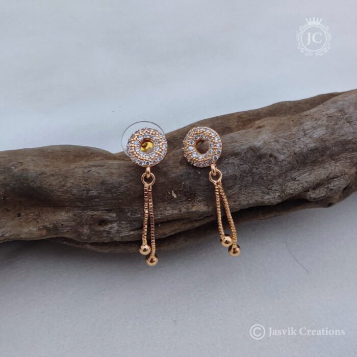 Rose Gold Ear Ring 120