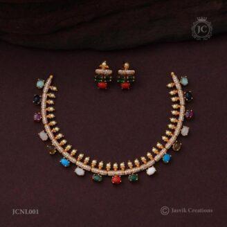 Navarathna AD Necklace JCNL001