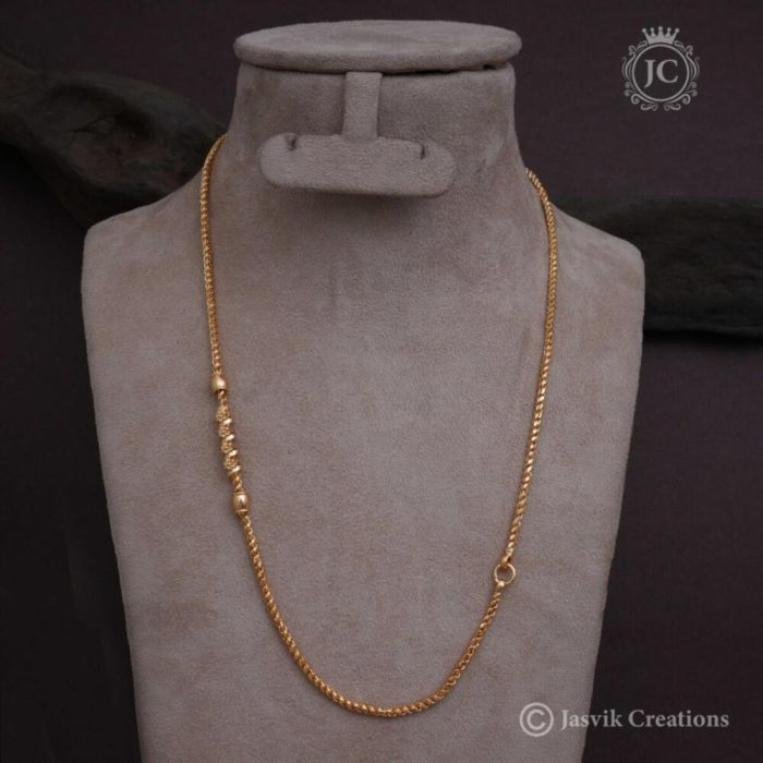 109 Micro-Gold-Mugappu-Chain- JCCH109 550-(2)