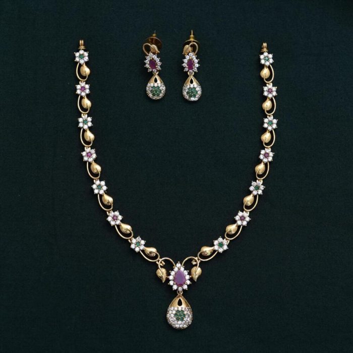 12 Premium Antique Drop Necklace JCNL100 450
