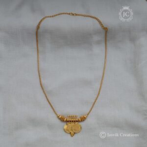 Micro-Gold-Coin Necklace - JCNL143 - Image 2