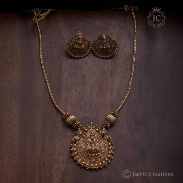 152 Matte-Lakshmi--Necklace JCNL152-350-(1)