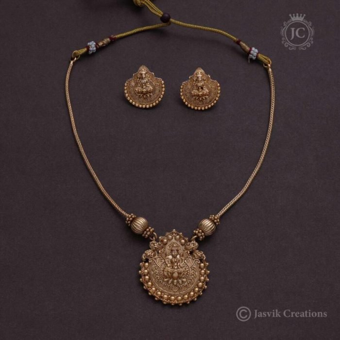 152 Matte-Lakshmi--Necklace JCNL152-350-(3)
