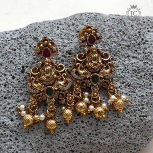 Premium Lakshmi Ear rings - JCER155 - Image 2