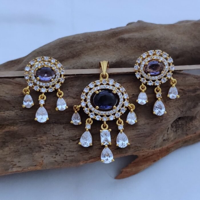 27 Premium AD Pendent Set JCPT027 - 599(1)