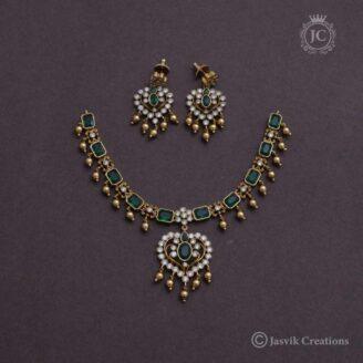 Premium Emerald Necklace - JCNL126