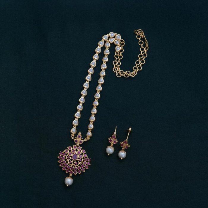 5 Microplated Simple Pearl Necklace JCNL093 299(1)