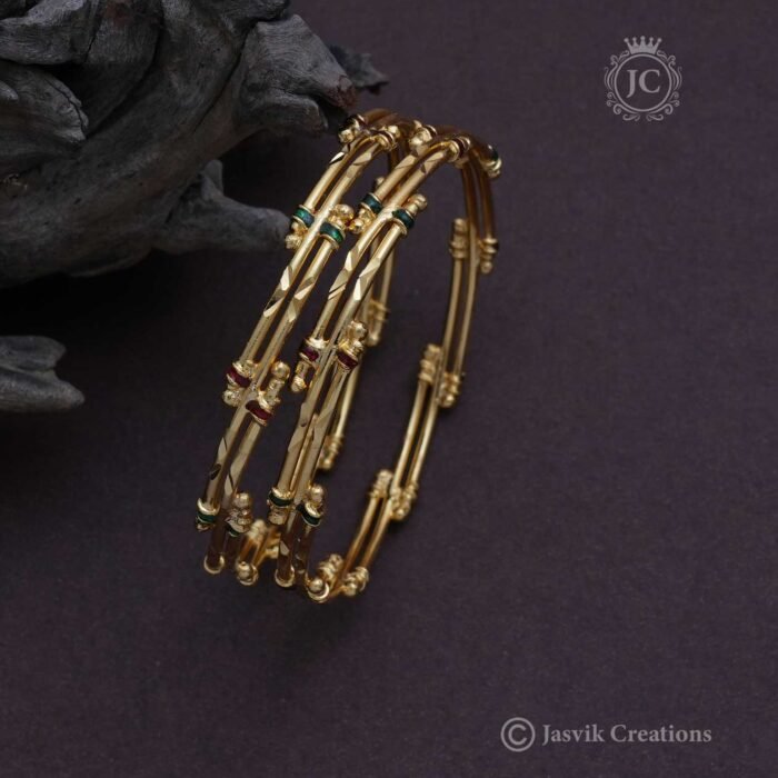 56 Micro Gold GRT Bangle JCBN056 -375