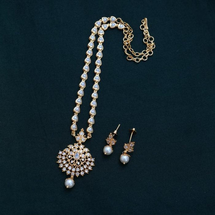 6 Microplated Simple Pearl Necklace JCNL094 299(2)