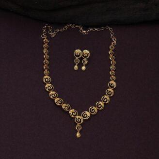 Forming Round Round Necklace-JCNL113