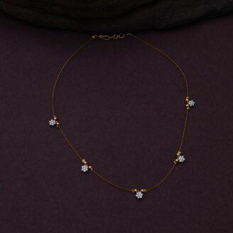 Invisible 5 Star Necklace -JCNL117