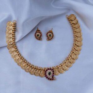 Premium Coin Mango Necklace -JCNL121 - Image 2