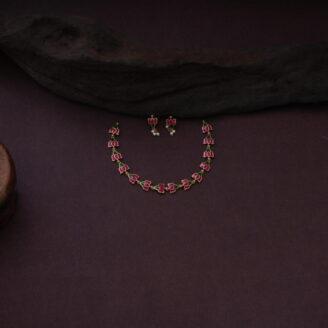 Premium Lotus Necklace -JCNL122