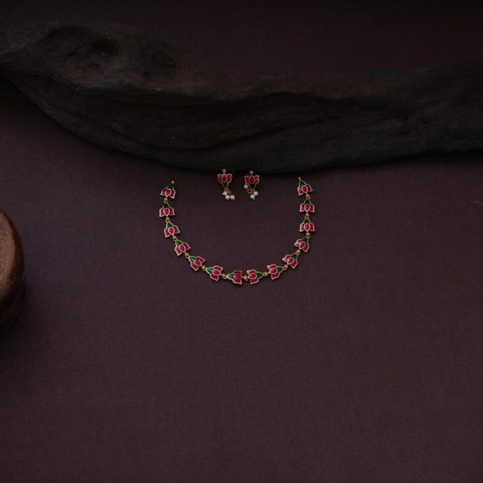Premium Lotus Necklace 499