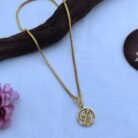 Round Om dollar Short Chain JCCH081 450(A)