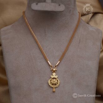 111 Micro Plated Chain with Forming Pendent JCCH111 18Inch 550, 24 650 30 750 (5)