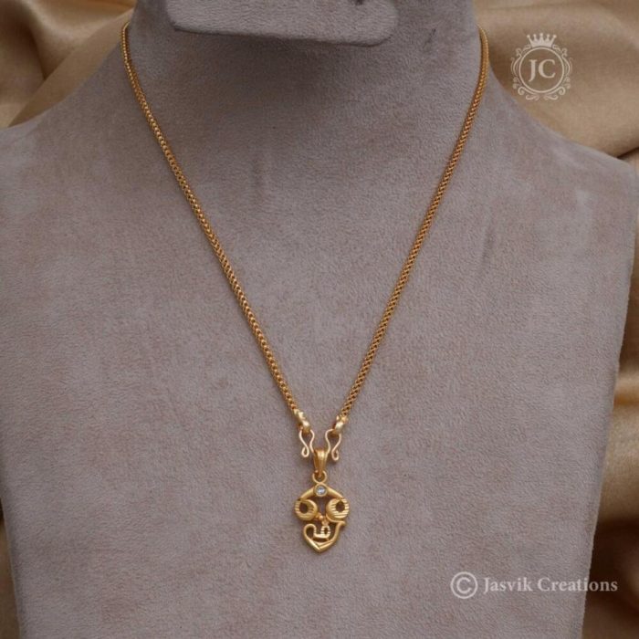 116 Micro Plated Chain with Forming Pendent JCCH116 18Inch 450 (2)