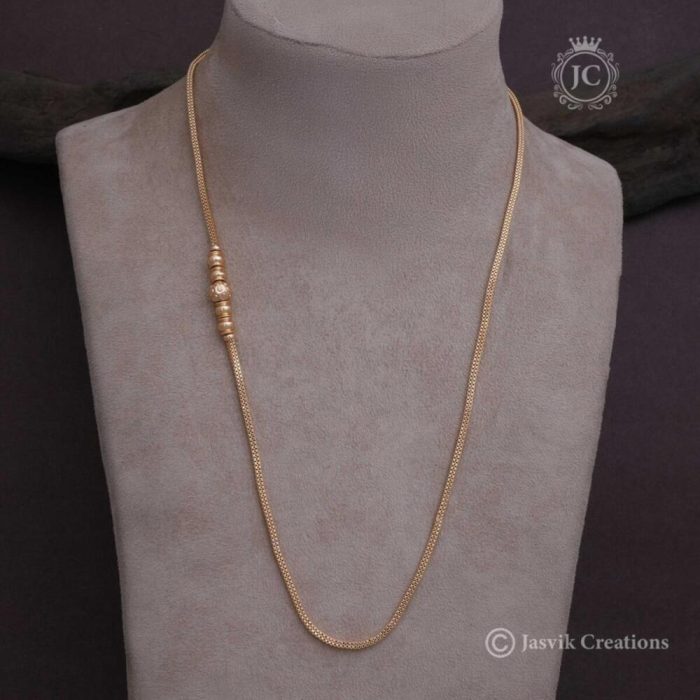 125 Micro Plated Bal Mugappu Chain JCCH125 24 In450 (3)