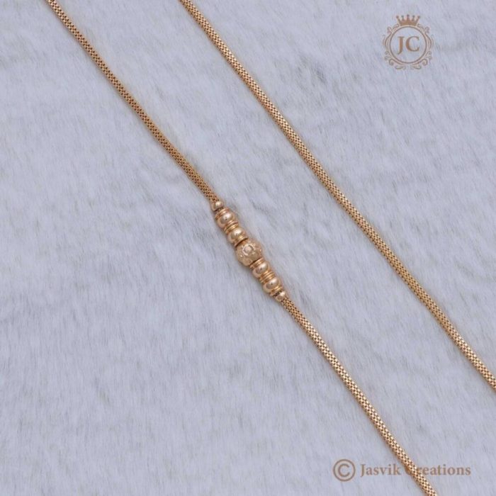125 Micro Plated Bal Mugappu Chain JCCH125 24 In450 (5)