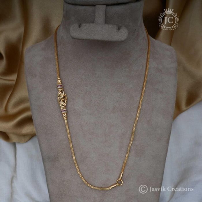 136 Micro Mugappu Chain JCCH136 525