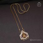 148 Impon Lakshmi Dollar Chain 750 (2) JCCH148