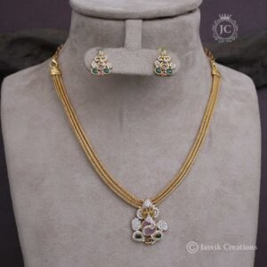Antique-Ganesha-Necklace - JCNL155 - Image 3