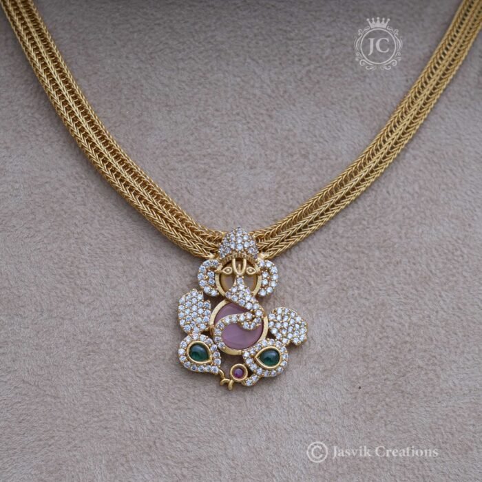 155 Antique-Gamesha-Necklace JCNL155-550-(3)