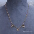 161 Diamond Look Simple Microplated Necklace JCNL161 299 (1)