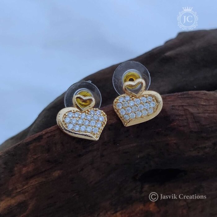 17 Rose Gold Ear Ring – JCRG017 (110 Rs