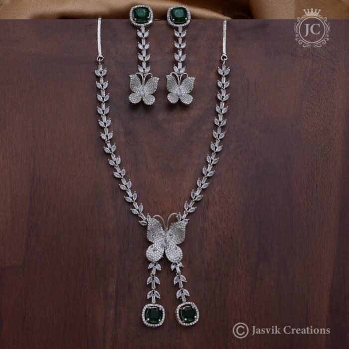 172 Silver Finish Necklace JCNL172 1099 (2)