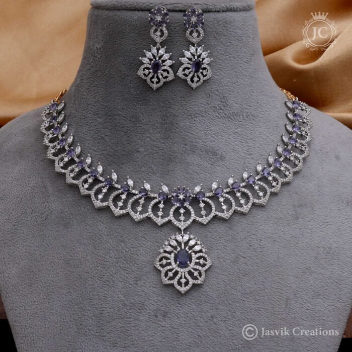 173 Silver Finish Necklace JCNL173 1099