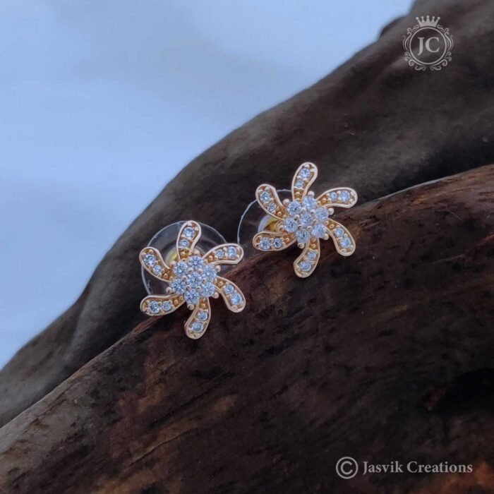 19 Rose Gold Ear Ring – JCRG019 110Rs
