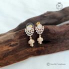 25 Rose Gold Ear Ring – JCRG025 (1)