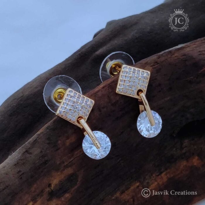 32 Rose Gold Ear Ring – JCRG032 110Rs