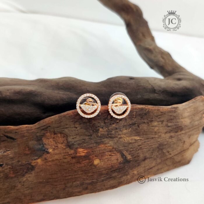 35 Rose Gold Ear Ring – JCRG035 (2)