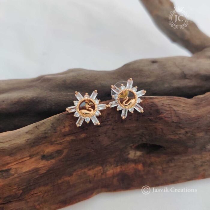37 Rose Gold Ear Ring – JCRG037 (2)