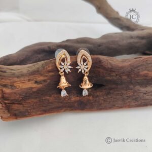 Rose Gold Ear Ring – JCRG040 - Image 2